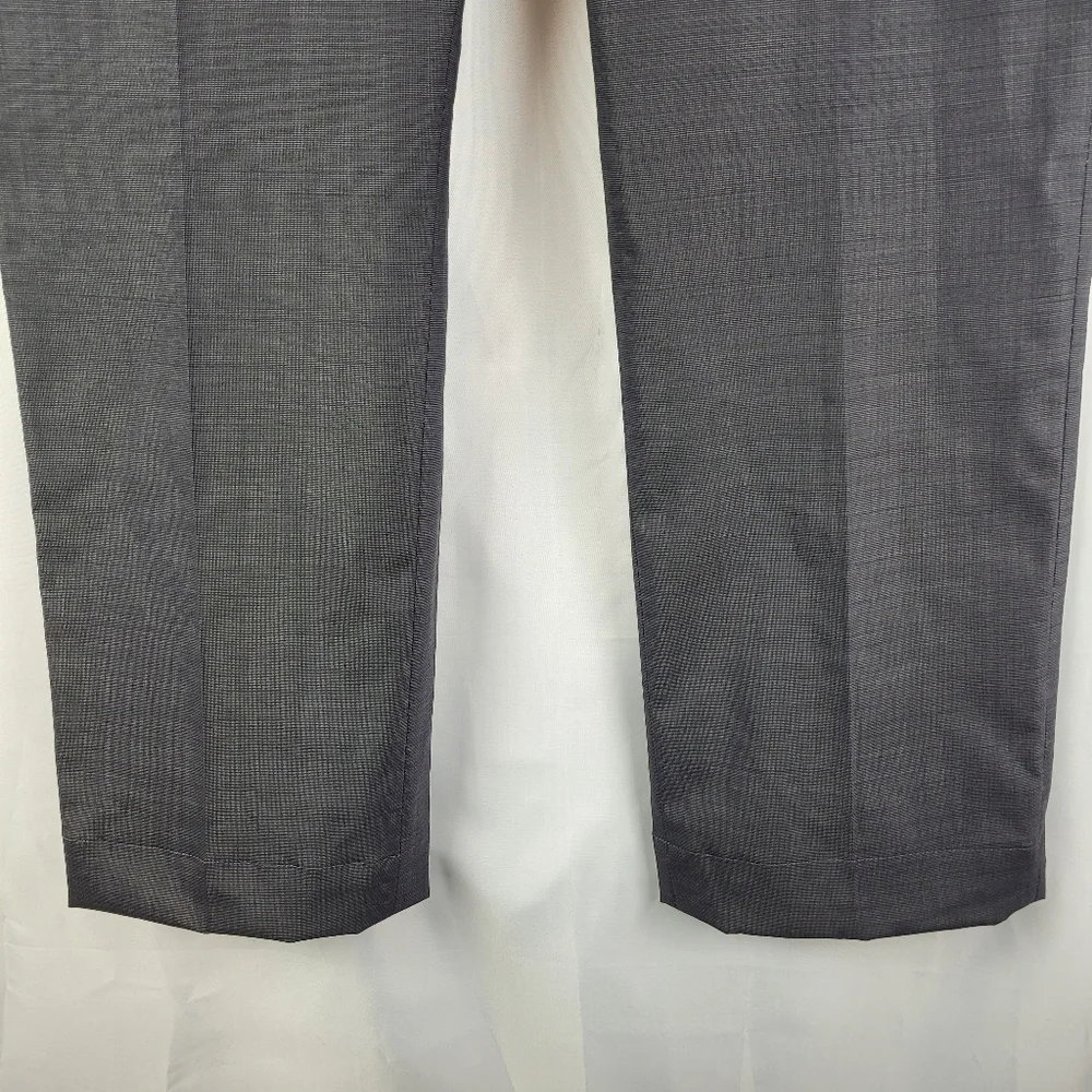 Express Gray Wool Stretch Photographer Trouser Pants Men Size 33 Tailored Inseam